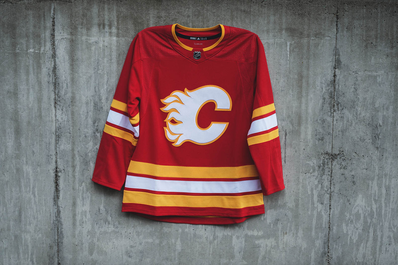 Calgary Flames x NHL x adidas Unveil 