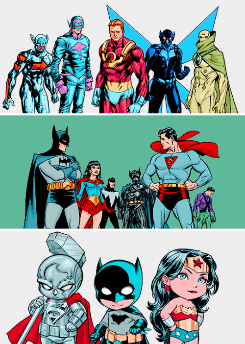 billybatson:The Justice Leagues of The Multiverse! (2/3)