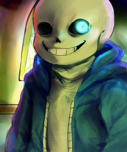 undertale doodle lighting practice illust undertale sans my art digital art UNDERTALE SPOILERSSS im so proud of this though woow!!! dies a lot