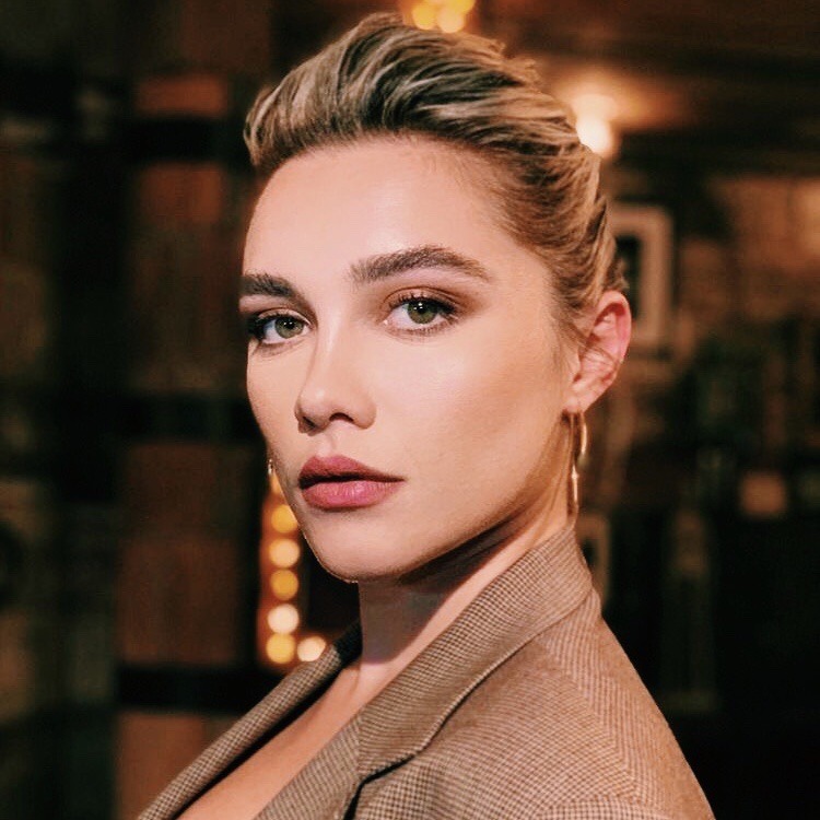 florence pugh frown