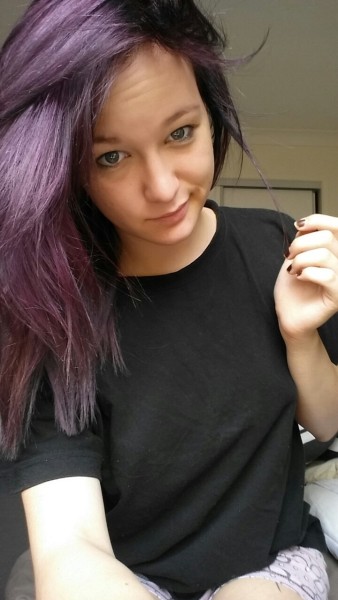 Purple Scene Hair Tumblr