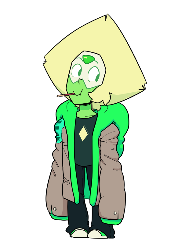 just remembered I never did a redux for a doublejacket once peridot got small.