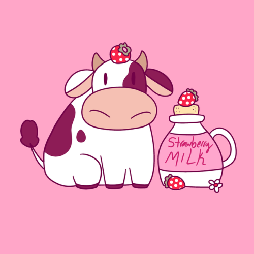 pink cow | Tumblr