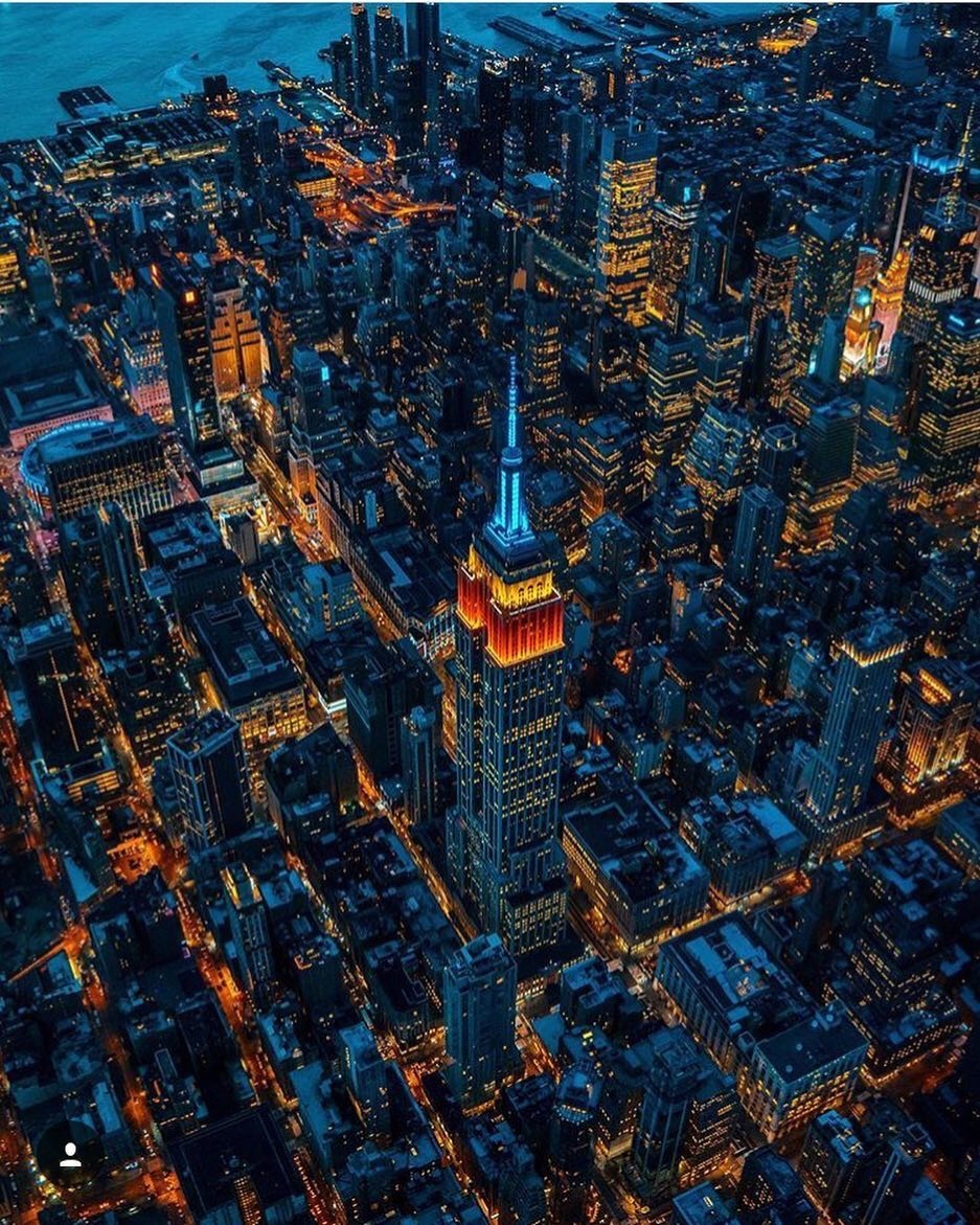 Midtown Manhattan from above by Chris Nova