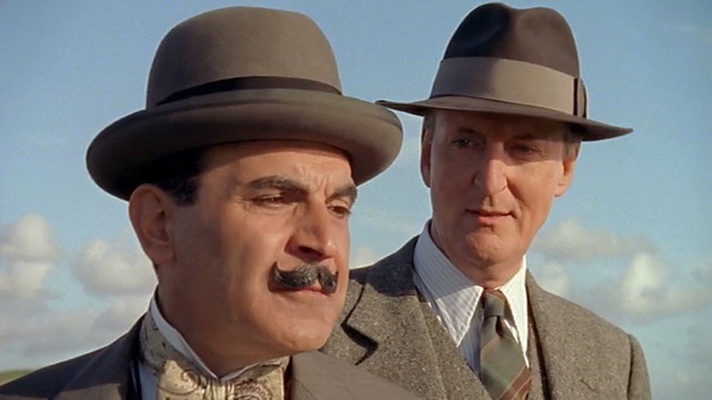 Captain Hastings Love — Poirot and Hastings looking pretty on a cliff top.