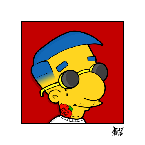 gangster bart | Tumblr