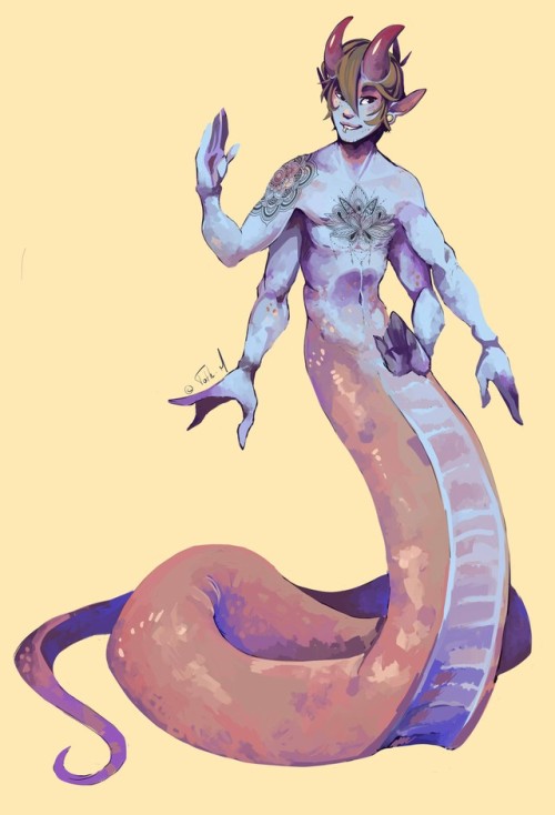 toth-m:Anshu, my little naga boy :3