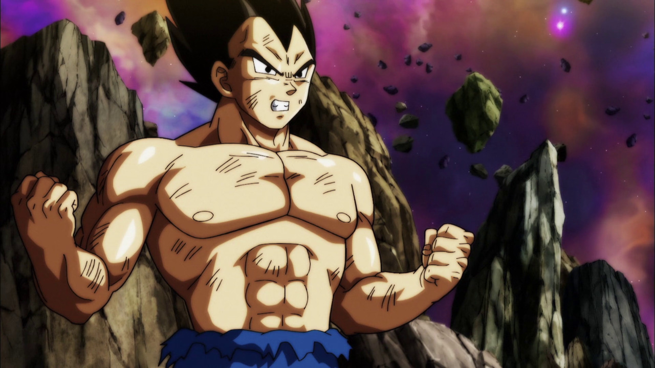 shirtless vegeta