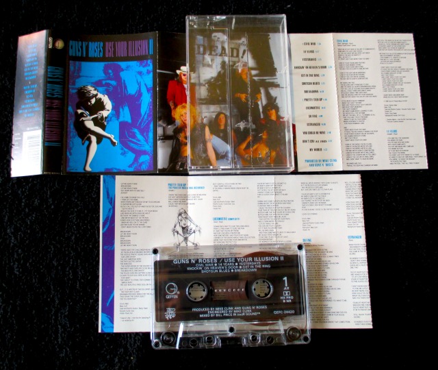 Guns N Roses Use Your Illusion 2 Cassette Us Maranthonys