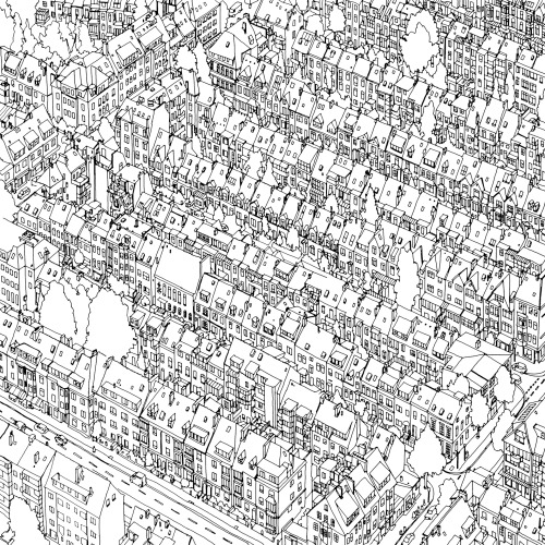 archatlas:Fantastic Cities: A Colouring Book of Amazing Places...