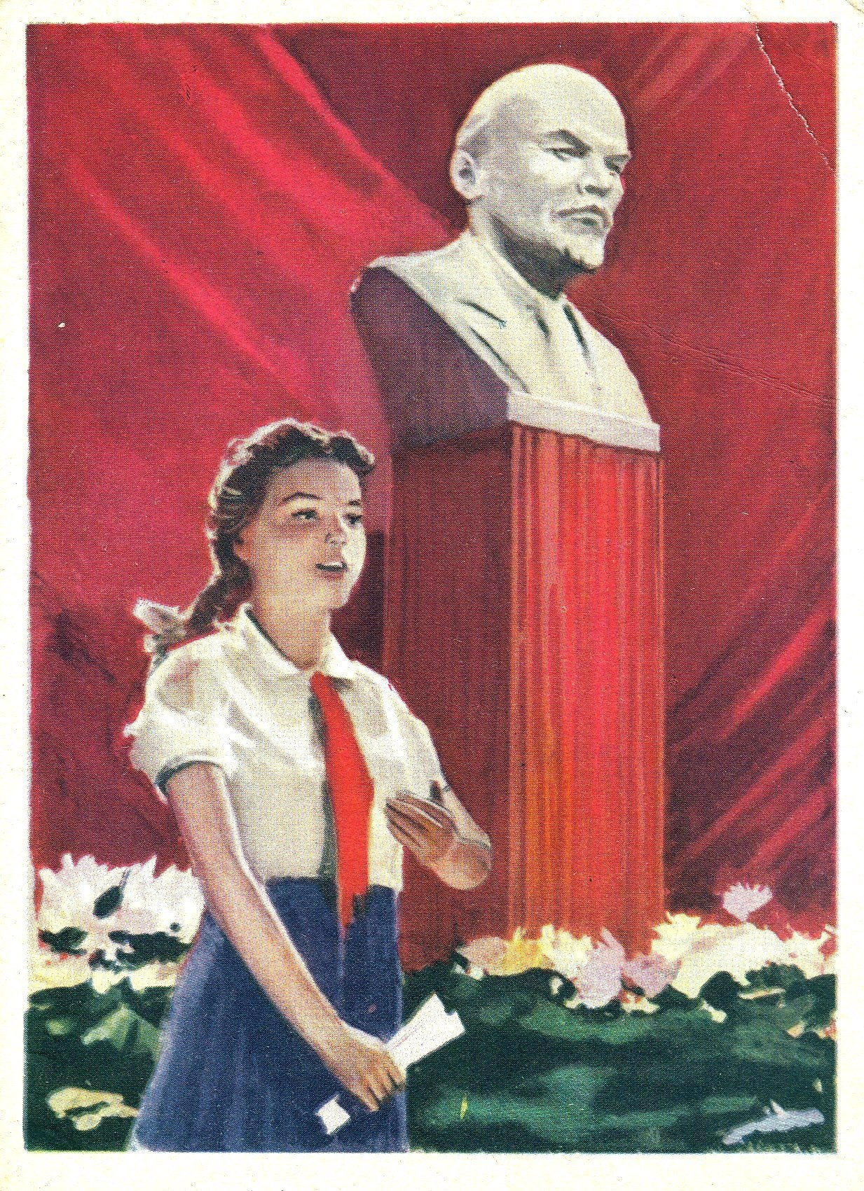 “Pioneer’s Oath”, postcard from 1968
Day of the Pioneer Organization is celebrated on May 19.