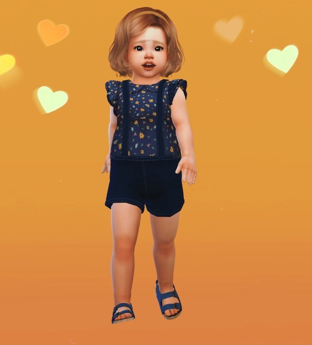 inspirations — sims4xs: Toddler Lookbook Top : @onyxsims