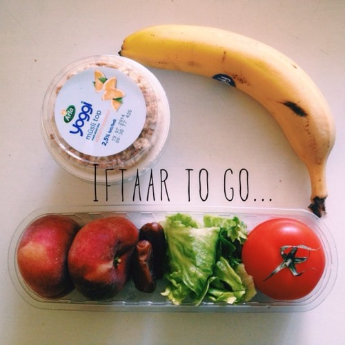 Iftaar to go.. / healthy food / Ramadan 2O14 #ramadan...