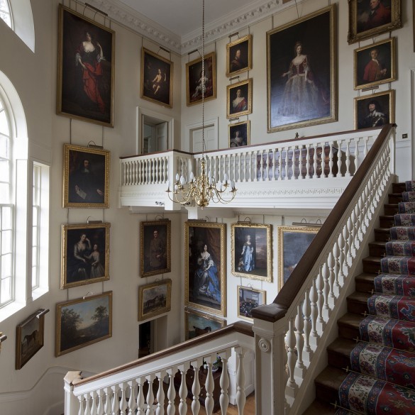 Hold Your Horses - The main staircase at Goodwood. via...