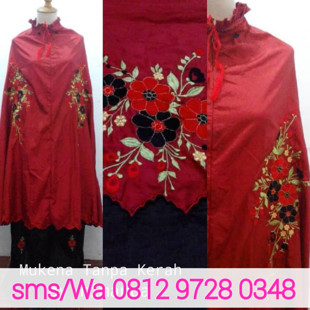 Mukena Bordir Cantik Mukena Terbaru Mukena Bordir  Jual 