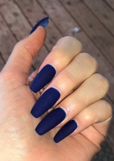 baby blue nails on Tumblr