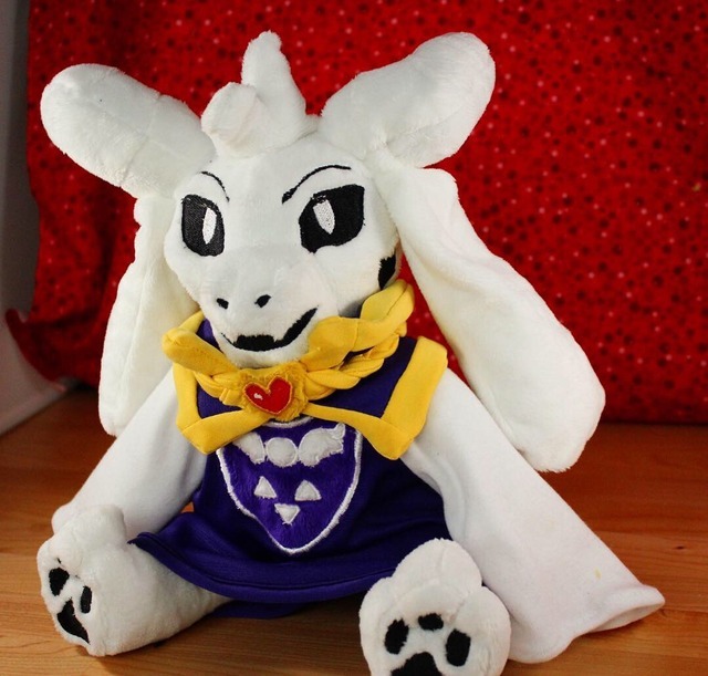 Butterscotch Plushies — Just finished up this Boss Asriel ...