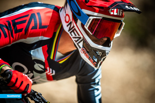 Greg Minnaar at the 2018 UCI MTB World Championship