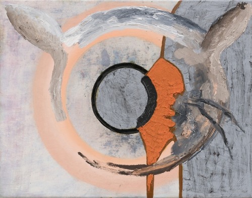 jareckiworld:Charline von Heyl  -  Untitled   (oil, lacquer,...