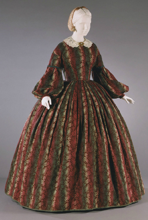 Ephemeral Elegance — Day Dress, ca. 1863 via Philadelphia Museum of...