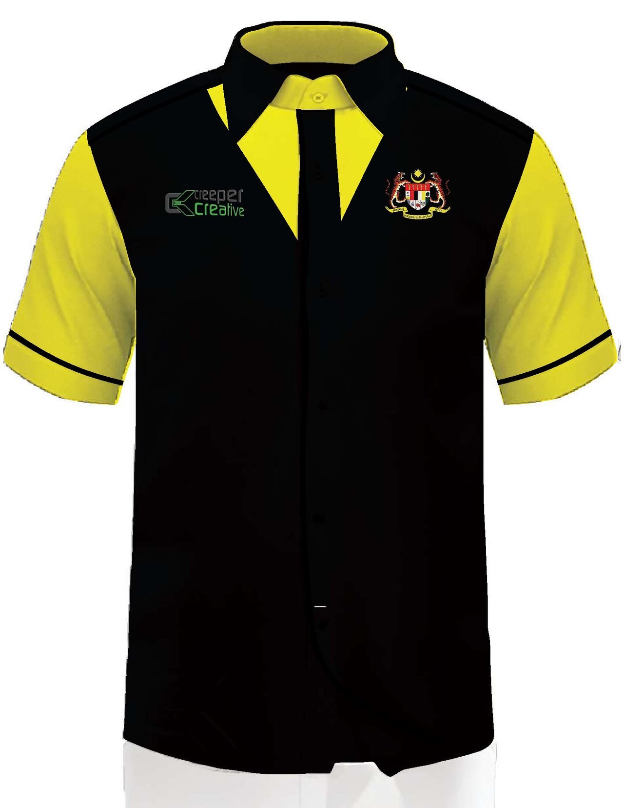 Corporate Shirt Yellow-1