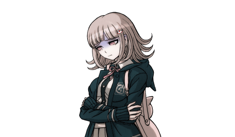 some angry/sad chiaki sprites? transparent if... - Danganronpa X