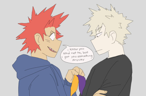 paeshi:it was cute at first but kirishima got those small bags...