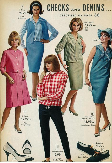 Vintage Chic - National Bellas Hess catalog, Spring-Summer 1965