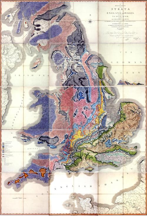 Bicentenary of the first national geological map.... - Maps on the Web