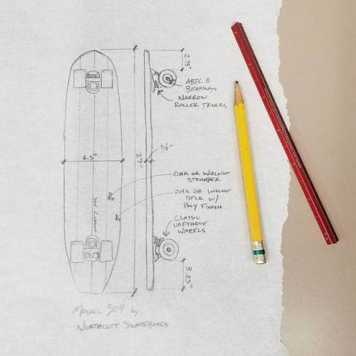 northcuttskateboards:Nothing compares to pencil and paper....