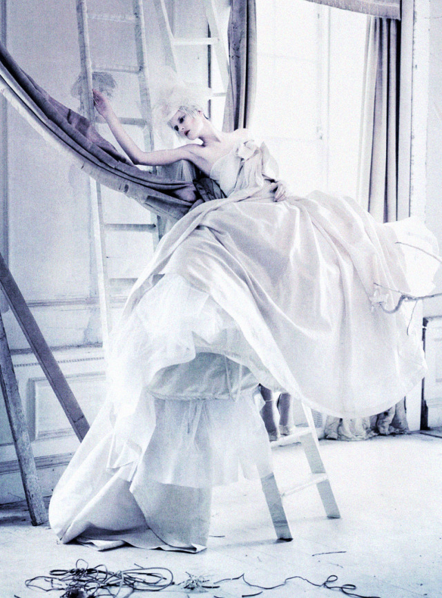 Stella Tennant Wears By Tim Walker For Vogue Freedom