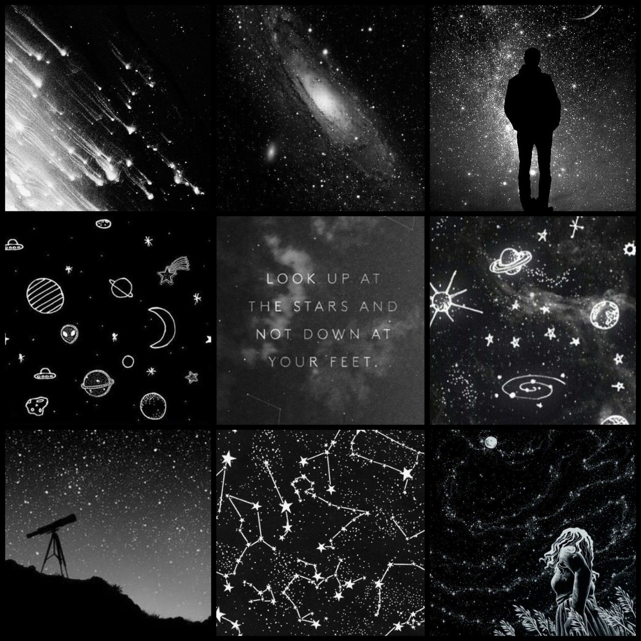 Space Aesthetic Mood Board 4597