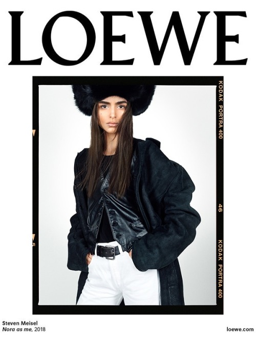 philoclea:Loewe, spring 2019Nora Attal by Steven Meisel