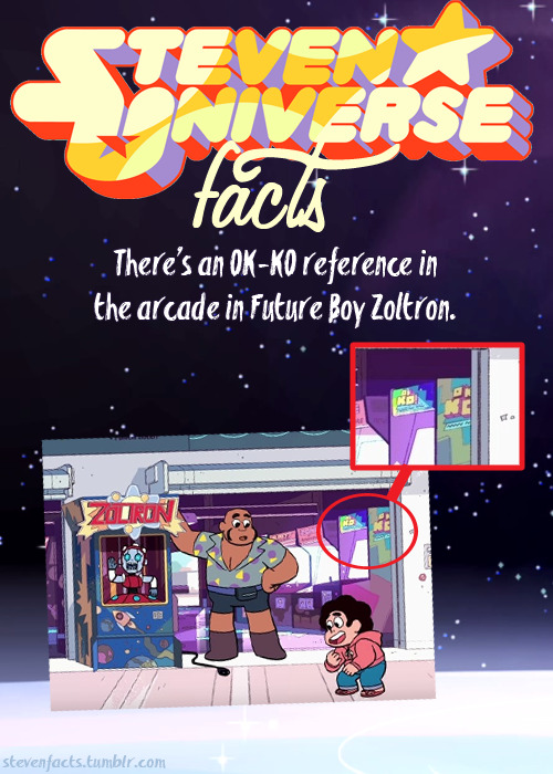 There’s an OK KO reference in the arcade in Future Boy...