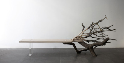 remash:<br />fallen tree | table ~ benjamin graindorge