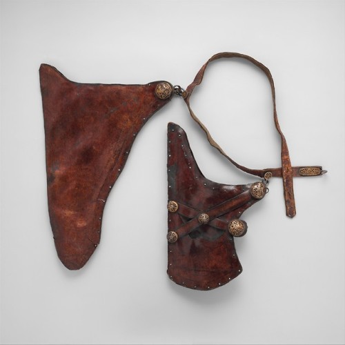 Bow Case, Quiver, and Belt (gzhu shubs dang mda’ shubs),...