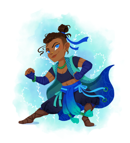 larndraws:Oh hey! It’s my favourite monk, Beauregard! 