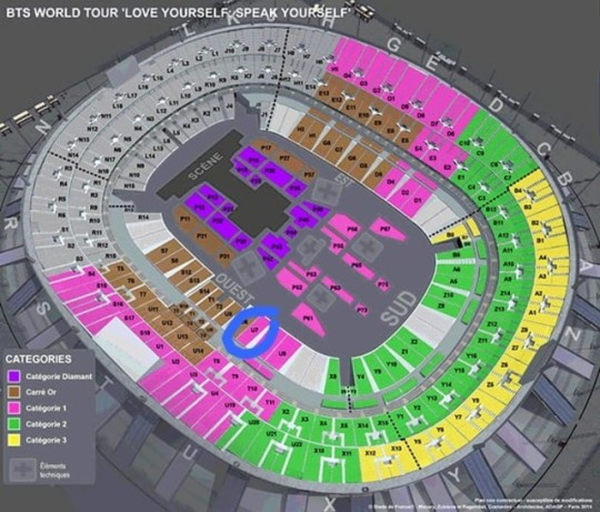 Metlife Stadium Seating Chart Bts
