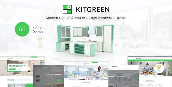 KitGreen v1.5.2 - Modern Kitchen & Interior Design Nulled