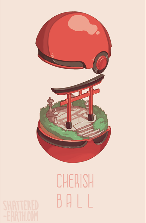 retrogamingblog:Pokeball Interior Posters made by Susan Lao