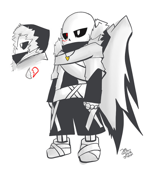 Underverse Cross Sans Minecraft Skin