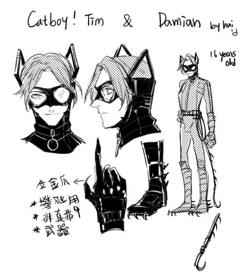 hai-blue:AU || CatBoy！Jason&Tim   JayDick &...