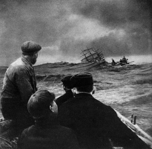 historicaltimes:The wreck of the Arden Craig by Francis James...