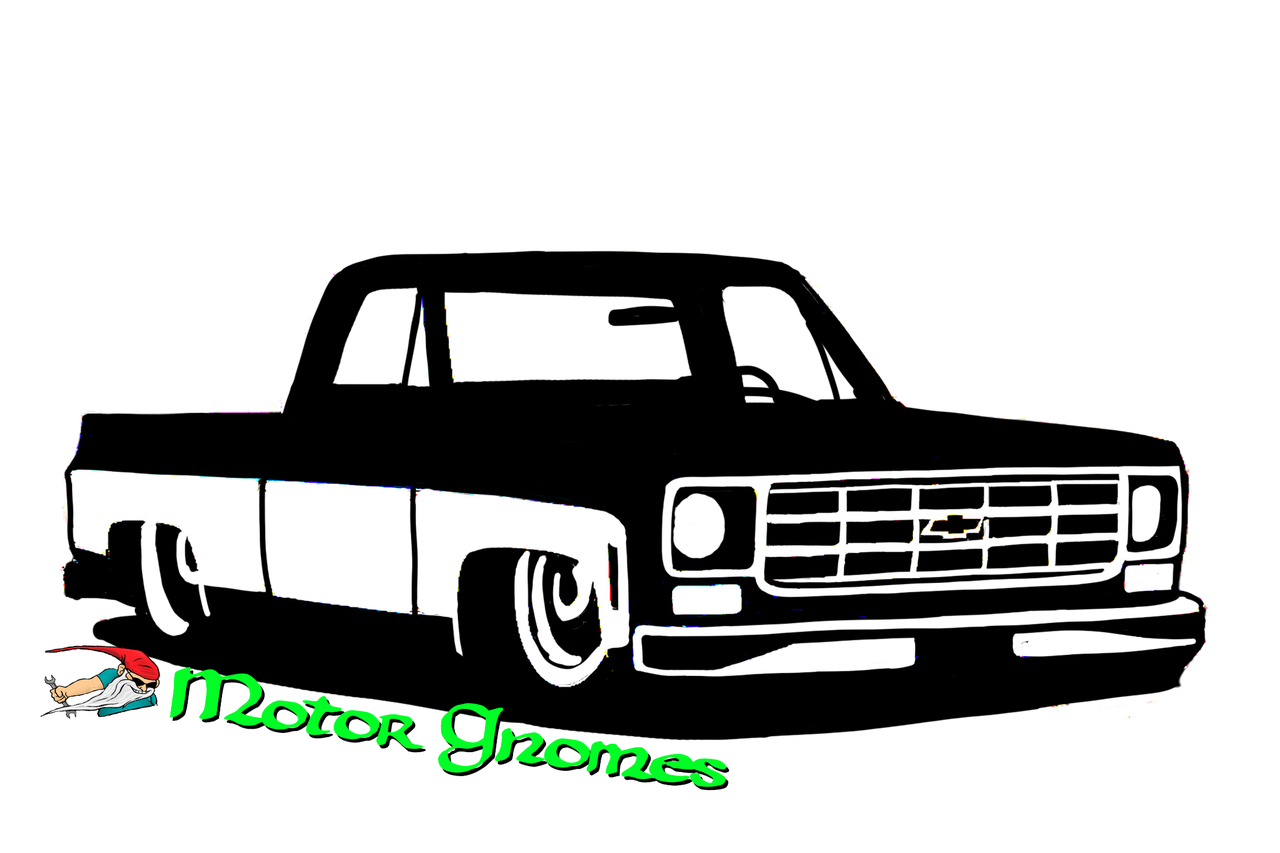 Free Free 268 Svg Lowered Chevy Truck Silhouette SVG PNG EPS DXF File