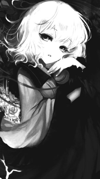 Aesthetic Anime Girl Pfp Black And White - JEFAR.NET