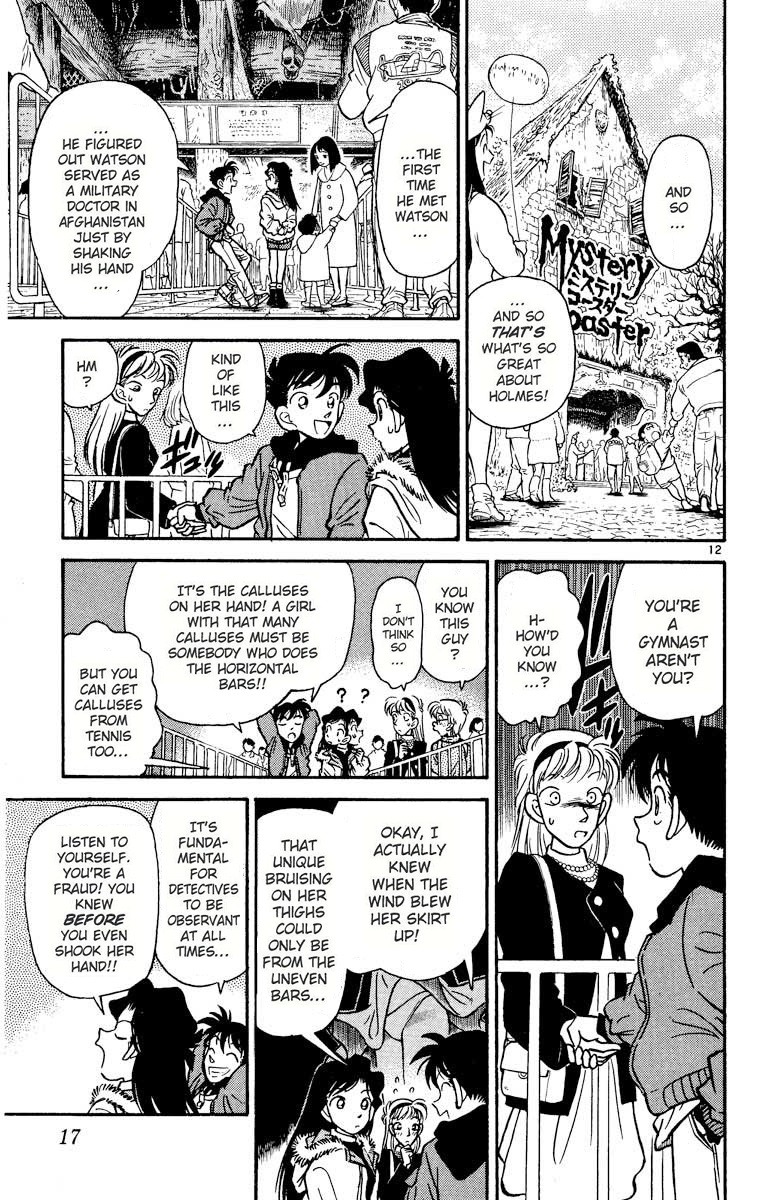 Shinichi deduces