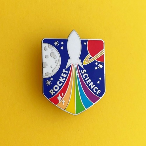 sosuperawesome:Rainbow Rocket Pins, Stickers, Patches / Pastel...