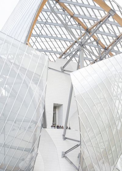 archatlas:<br /><br />Fondation Louis Vuitton Luca Perrin<br />We have featured Luca’s work before (you can see the post here) and now he has been so generous as to provide us with this beautiful set of photographs of the Fondation Louis Vuitton by Frank Gehry. Thanks for this amazing submission!<br />Check out this blog!