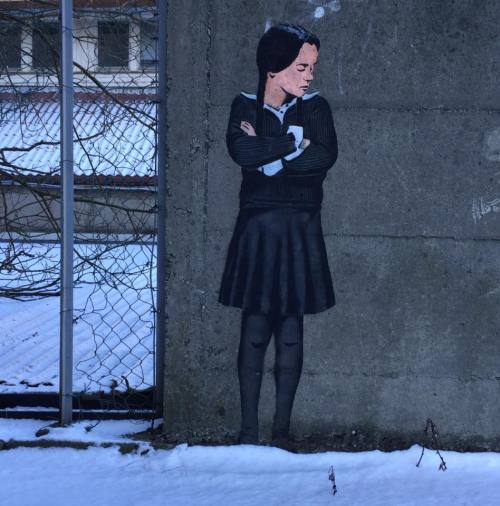 xombiedirge:Movie Inspired Street Art by JPS