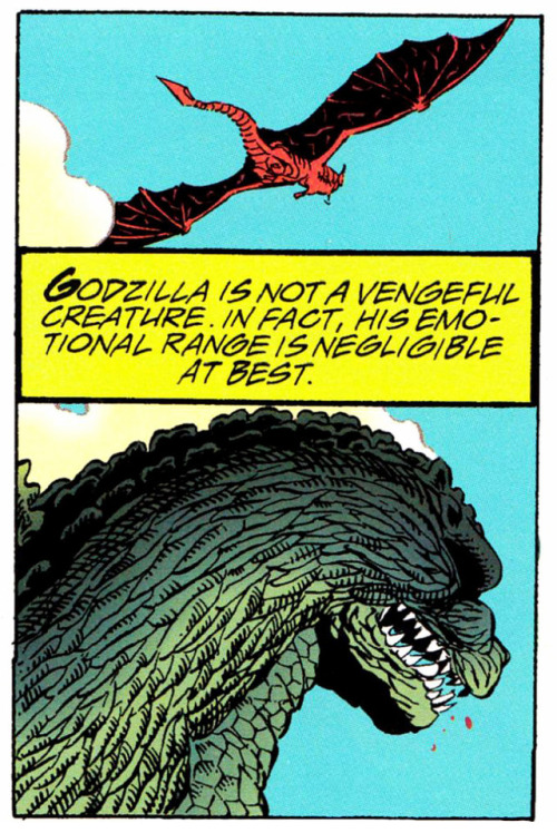 citystompers1:Godzilla is not a vengeful creatureGodzilla,...